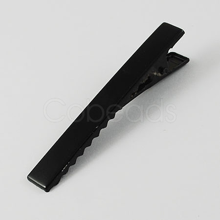 Iron Flat Alligator Hair Clip Findings X-PHAR-S039-56mm-1