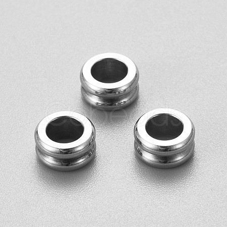 Tarnish Resistant 201 Stainless Steel Beads STAS-G189-07P-1