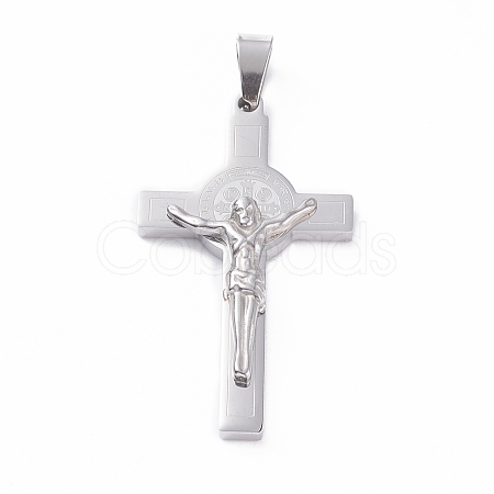 Tarnish Resistant 304 Stainless Steel Pendants STAS-N017-13P-1