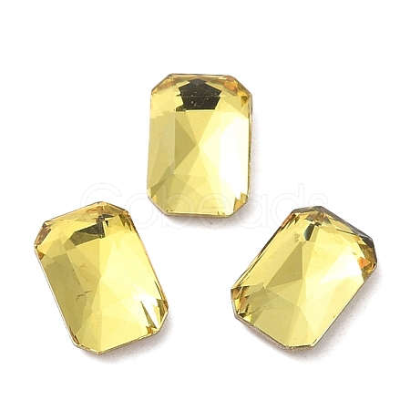 Glass Rhinestone Cabochons RGLA-P037-04B-D226-1