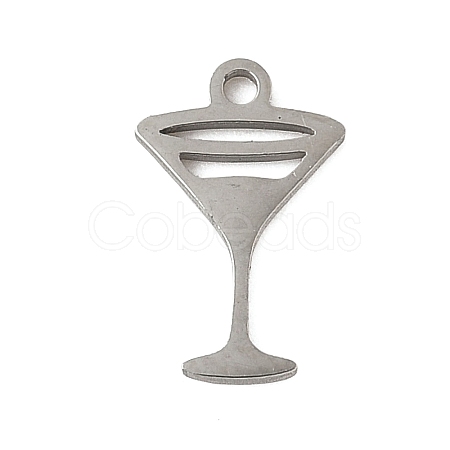 304 Stainless Steel Charms STAS-G355-05B-P-1