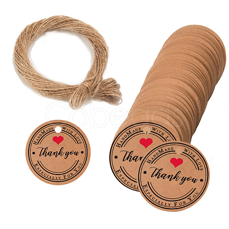 Kraft Paper Gift Tags DJ-SCRA-PW0004-175D-03-1