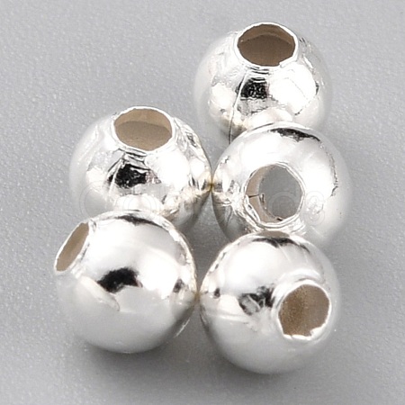 Brass Spacer Beads KK-O133-010B-S-1