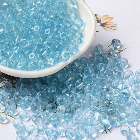 Transparent Acrylic Beads LS-MACR-K359-02H-1