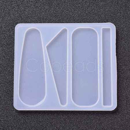 DIY Silicone Hair Clip Molds X-DIY-Z009-04-1