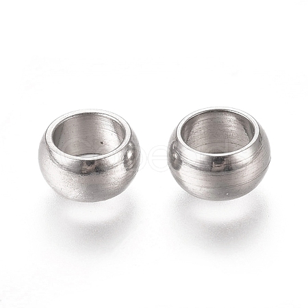 Tarnish Resistant 201 Stainless Steel Spacer Beads STAS-L238-056A-P-1