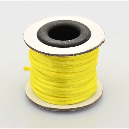 Nylon Satin Rattail Cords NWIR-O001-A-14-1