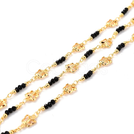 Handmade Brass Beaded Chains CHC-C019-13-1