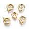 Brass Charms, for Personalized Name Necklace Making, Long-Lasting Plated, Letter, Letter.Q, Q: 9.6x8x3mm, Hole: 1.2mm