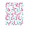 Nail Decals Stickers, Ribbon Self-adhesive Nail Art Supplies, for Woman Girls DIY Nail Art Design, Cornflower Blue, 103x80mm