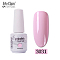 8ml Special Nail Gel, for Nail Art Stamping Print, Varnish Manicure Starter Kit, Pink, Bottle: 25x66mm