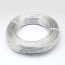 Aluminum Wire, Bendable Metal Craft Wire, Flexible Craft Wire, for Beading Jewelry Craft Making, Silver, 17 Gauge, 1.2mm, 140m/500g(459.3 Feet/500g)