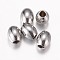 Tarnish Resistant 304 Stainless Steel Beads, Barrel, Stainless Steel Color, 6x5mm, Hole: 2mm