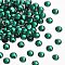 Preciosa&reg Crystal Hotfix Flatback Stones, Czech Crystal, Round(438 11 612 Chaton Rose VIVA 12 &reg), 50730 Emerald, SS12(3.3~3.5mm)