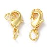Rack Plating Brass Lobster Claw Clasps KK-F090-26G-01-1