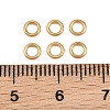 Ion Plating(IP) 304 Stainless Steel Closed Jump Rings STAS-G393-06G-14-2