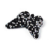 Butterfly Shaped Handmade Polymer Clay Rhinestone Beads CLAY-T023-23D-2