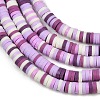Handmade Polymer Clay Beads Strands PY-CBA18ED-02C-2