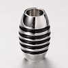 304 Stainless Steel Magnetic Clasps with Glue-in Ends STAS-G140-81-1