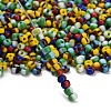 6/0 Opaque Colours Seep Glass Beads X-SEED-M006-M-4
