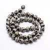 Natural Dalmatian Jasper Round Bead Strands G-J303-19-10mm-2