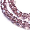 Electroplate Glass Beads X-GLAA-F108-13A-02-1