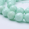 Natural Malaysia Jade Bead Strands G-F488-8mm-22-3