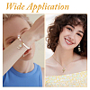 50Pcs UV Plating Alloy Rhinestone Pendants FIND-FH0008-93-6