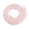 Electroplate Glass Beads Strands EGLA-A044-T3mm-B22-3
