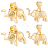 10Pcs Brass Charms KK-BBC0024-88-1