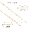2M 2 Style Brass Link Chains CHC-AR0001-06-2