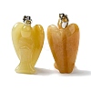 Natural Topaz Jade Pendants G-C095-03P-07-2