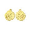 Tibetan Style Alloy Pendants TIBEP-A14120-G-FF-1