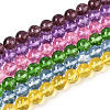 Luminous Handmade Lampwork Beads Strands LAMP-N036-12B-01-1