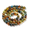 Natural Agate Beads Strands G-C082-A01-04-3