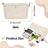 Canvas Drawstring Cosmetic Pouches ABAG-WH0035-049-2