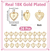 26Pcs 26 Styles Brass Initial Pendants KK-UN0005-84-3