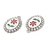 Alloy Enamel Pendants PALLOY-K011-01P-2