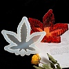 DIY Pot Leaf Ashtray Silicone Molds Kits DIY-OC0003-53-7