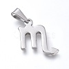 Non-Tarnish 304 Stainless Steel Pendants LS-STAS-L210-06G-P-01-1