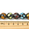 Handmade Silver Sand Lampwork Beads Strands LAMP-A003-01F-3