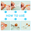 Unicraftale DIY Stud Earring Findings Making Kits DIY-UN0002-27S-6