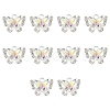 10Pcs Alloy Pendants FIND-YW0009-29D-1