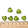 Handmade Silver Foil Glass Beads X-FOIL-R050-12x8mm-7-4