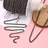 Iron Twisted Chains Curb Chains CHS007Y-B-6