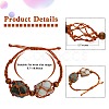 4Pcs Nylon Braided Bracelet BJEW-SZ0002-48B-2