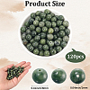 120pcs Natural Chinese Jade/Southern Jade Beads G-PA0001-08B-2