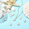 10Pcs Natural Nucleated Baroque Keshi Pearl Pendants PALLOY-YW00106-4
