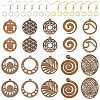 DIY Dangle Earring Kits DIY-YW0012-01B-1
