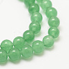 Natural White Jade Beads Strands G-G735-42-8mm-1-3